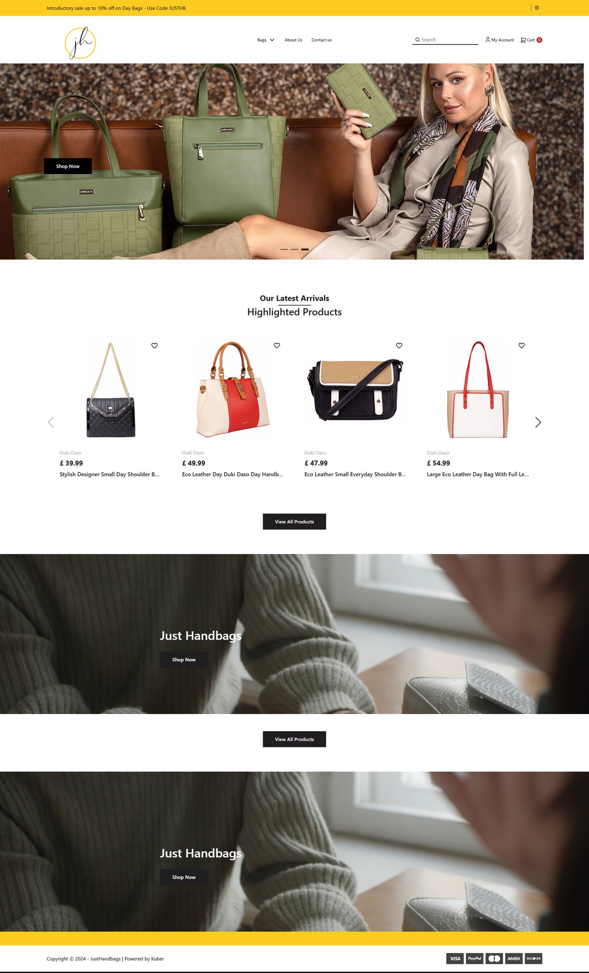 Just Handbags Handbags storefront