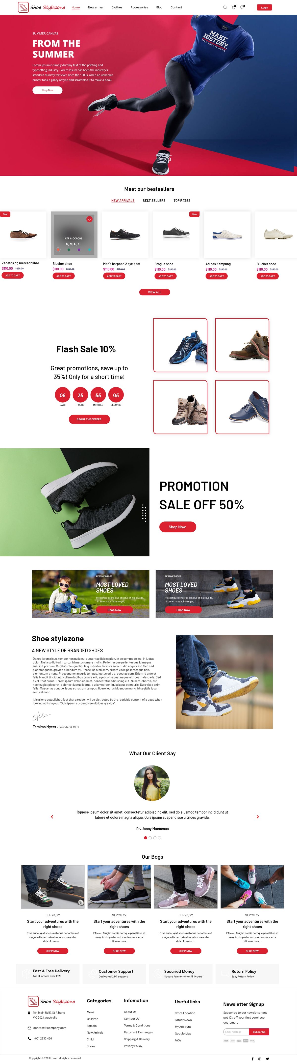 Shoe Style Zone Footwear storefront